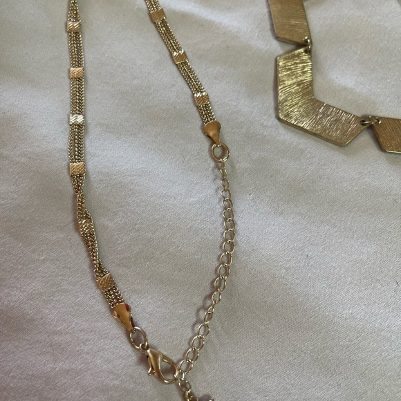 vintage gold jewelry bundle. Savvy By Swarovski, Guess, Sarah Conventry, Erimish - Picture 5 of 8